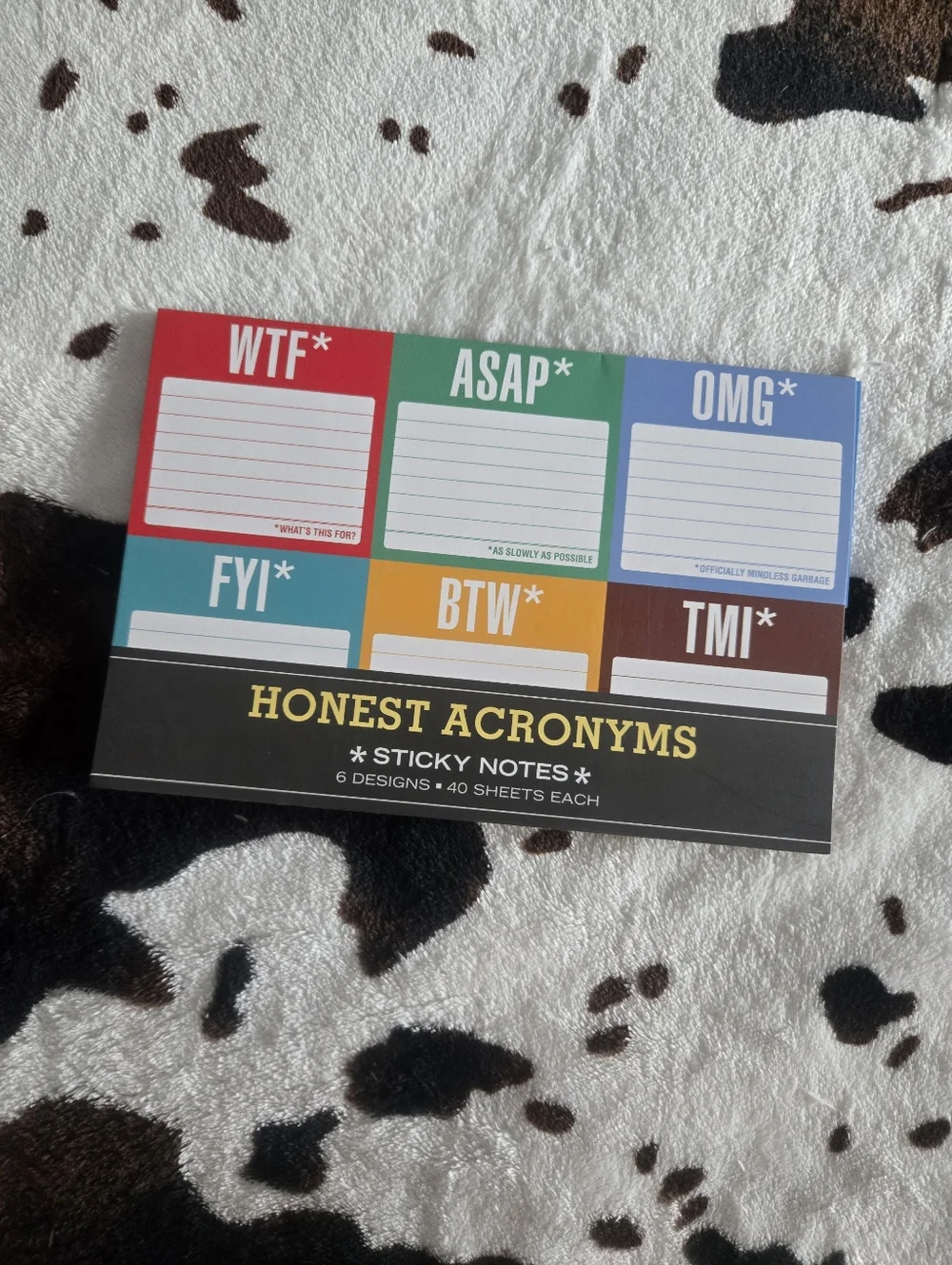 Assorted Color Sticky Note Booklet – Home Office Notes - Picture 2 of 3